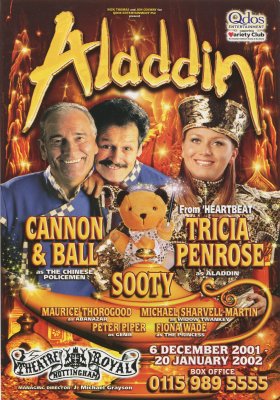 2001 pantomime flyer
