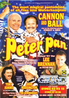 2003 pantomime flyer