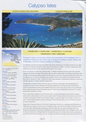 Cruise leaflet