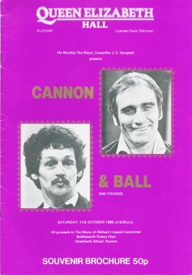 Oldham 1980 Programme