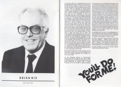 Programme Brian Rix