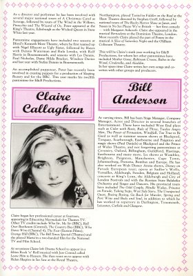Claire Callaghan and Bill Anderson