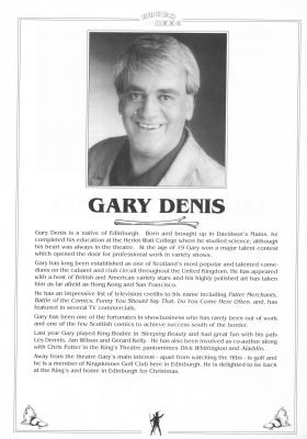 Gary Denis writeup