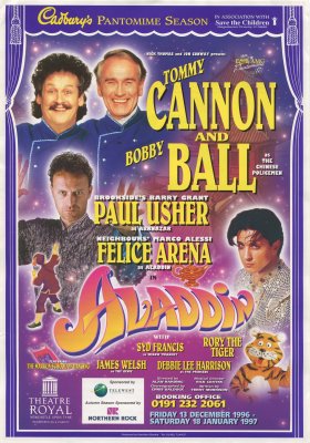 1996 pantomime flyer