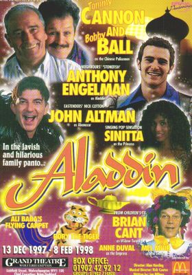 1997 pantomime flyer