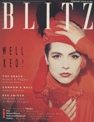 Blitz magazine cover