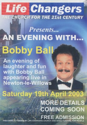 An Evening with Bobby Ball flyer