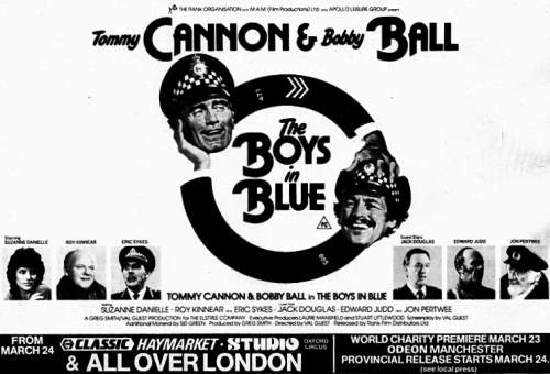The Boys in Blue advert