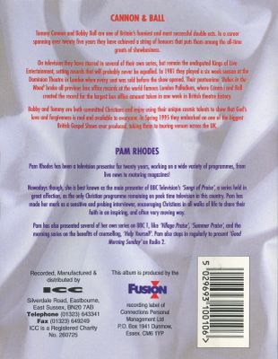 Pam Rhodes in Conversation with Cannon and Ball back cover