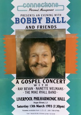 1993 Flyer for An Evening with Bobby Ball and Friends