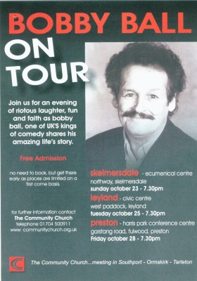 An evening with Bobby Ball flyer
