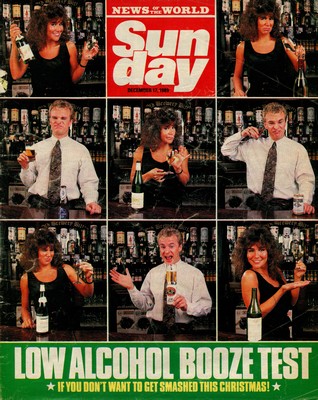 Sunday magazine cover, December 1989