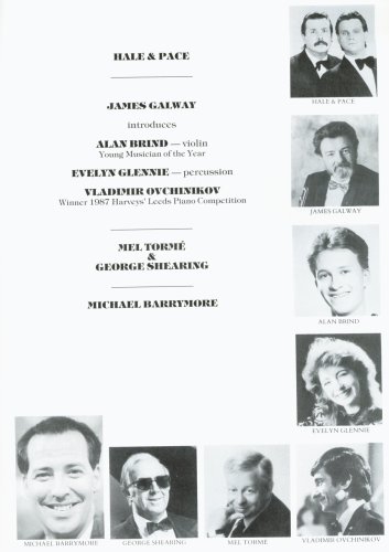 Royal Variety Performance brochure page